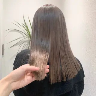 ミディアム カラー ヘアアレンジ パーマ/暖色/ボブ イワタテ🇰🇷のヘアスタイル