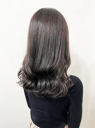 ロング カラー パーマ ヘアアレンジ 名古屋駅/トップス タイリスト/大黒拓哉のヘアスタイル