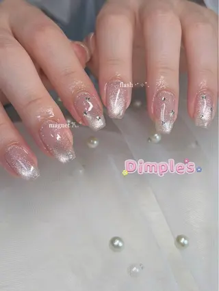 ネイル dimples yuki🎀 ꒷꒦♡のネイルデザイン