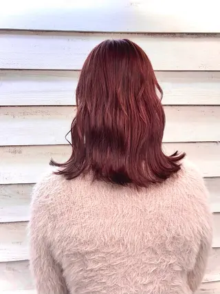 セミロング カラー 佐藤 隆太のヘアスタイル