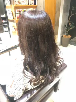 ミディアム カラー パーマ ヘアアレンジ メンズ キッズ ネイル マツエク・マツパ EnBlesS西宮 マンツーマン神道有基のヘアスタイル