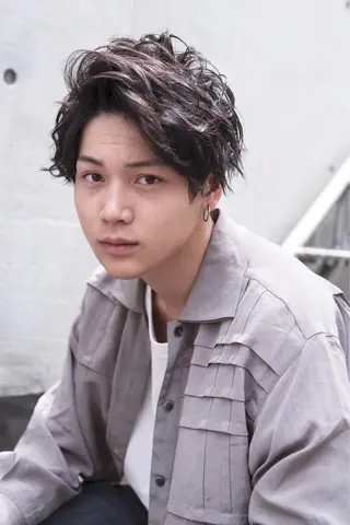 メンズ メンズ特化美容師 ハスイルイのヘアスタイル
