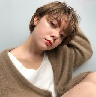 ショート カラー SALON WORK STATION所属・ボブ♡柔らかいカラー 實松栞理のヘアスタイル