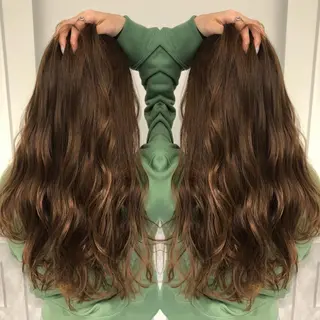 ロング カラー ♡美髪•艶髪♡砂川 なつきのヘアスタイル