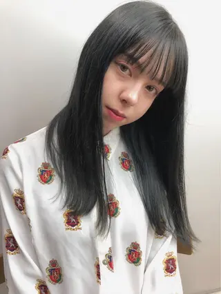 セミロング 長井 徹行のヘアスタイル