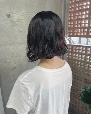 パーマ ボブパーマコテ巻き風 パーマNo1深江秀平のヘアスタイル