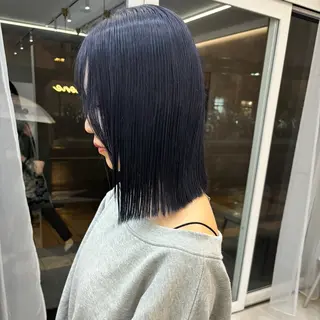 ショート 顔まわり／髪質改 善／白髪ぼかし／中山のヘアスタイル