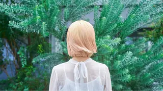 ミディアム カラー Bob＆ハイトーン 専門家CHIHIROのヘアスタイル