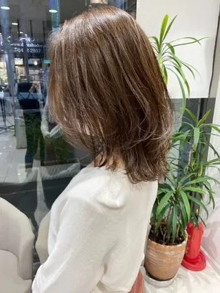 カラー 極艶縮毛／髪質改善／ KOTAのヘアスタイル