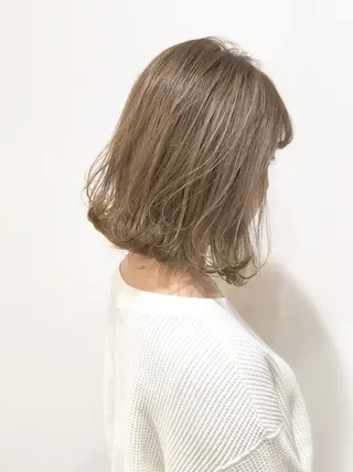 ミディアム カラー ヘアアレンジ 🌼圧倒的な口コミ数 BRAVE柏東口のヘアスタイル