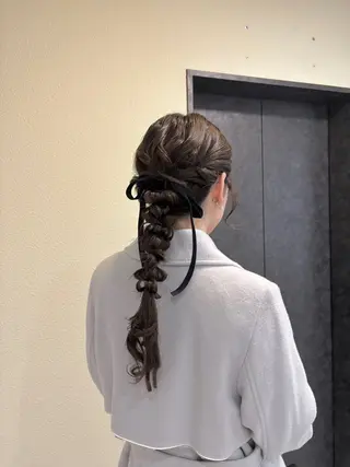 ヘアアレンジ Mila hinaのヘアスタイル