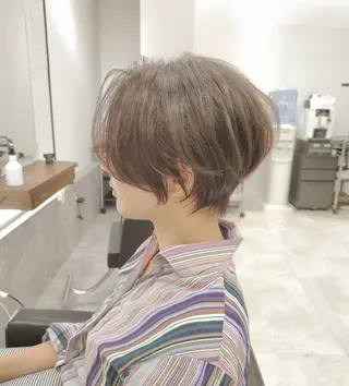 ショート パーマ ヘアアレンジ メンズ カラー キッズ ネイル マツエク・マツパ ペスカ豊崎店 沖縄所属・6月オープン♪豊見城 Lodattu✁清水のヘアスタイル