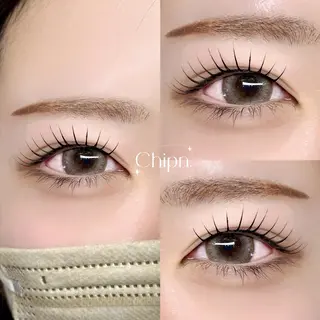 マツエク・マツパ Chipn. eye表参道のマツエク・マツパデザイン