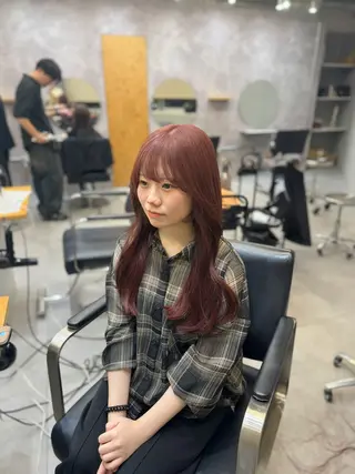 カラー NAO/ 髪質改善/艶カラーのヘアスタイル