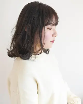 ミディアム カラー 松田 光雄のヘアスタイル