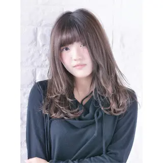 ミディアム カラー 髪質改善特化KIZU /艶髪研究（京都）のヘアスタイル