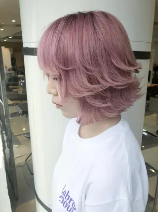 ショート カラー welring hair salonのヘアスタイル