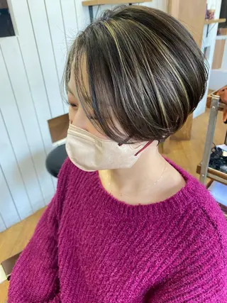 ショート 西尾 隆介のヘアスタイル