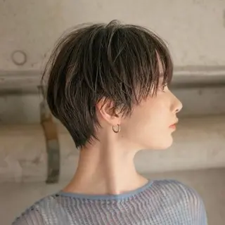 ショート ショートカット/ レイヤー/齋藤大貴のヘアスタイル