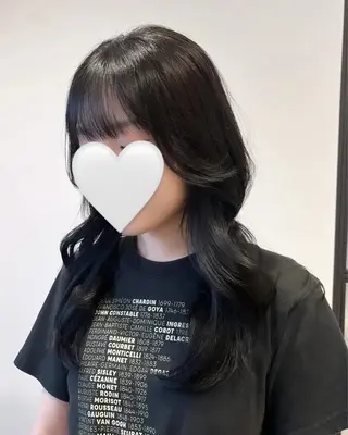 ロング カラー うる艶カラー asukaのヘアスタイル