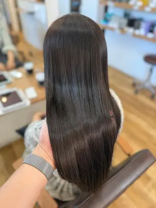 ロング カラー 髪質改善・縮毛矯正 💎ASUKAのヘアスタイル