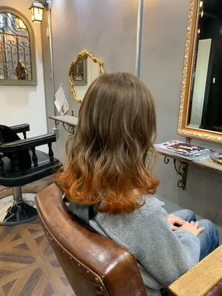 ミディアム iLu.所属・田畠 しずかのヘアスタイル