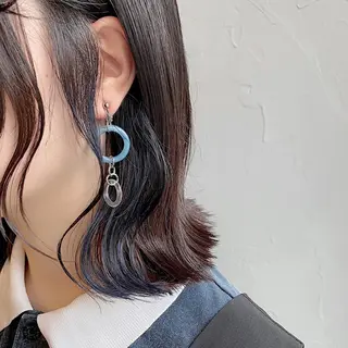 ミディアム カラー 山口 浩之のヘアスタイル