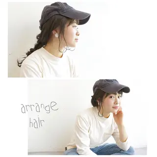 ヘアアレンジ 市川 千夏のヘアスタイル