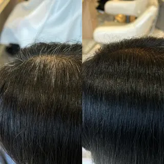 ミディアム カラー 宮原 佑莉のヘアスタイル