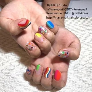 ネイル 廣瀬 真奈美のネイルデザイン