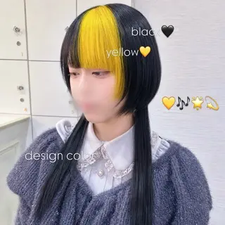 ロング カラー りん🌷︎名古屋 ブリーチカラーのヘアスタイル