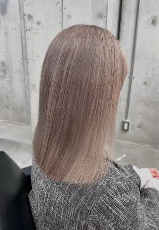 ミディアム lafit kaede/韓国ヘアのヘアスタイル