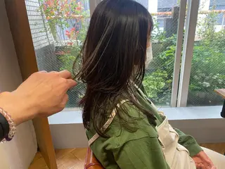 セミロング 西尾 隆介のヘアスタイル