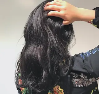 セミロング カラー ヘアアレンジ Zina渋谷エリア マネージャShionのヘアスタイル