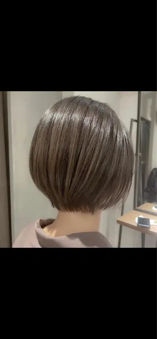 ショート カラー 髪質改善🌟 TAKERUのヘアスタイル