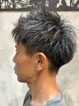 ショート メンズ メンズサロン soshiのヘアスタイル