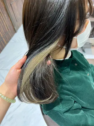 ミディアム カラー ツヤ髪🫧似合わせ ✨あんどうゆうかのヘアスタイル
