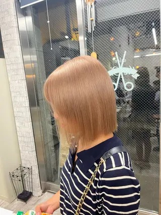 ショート カラー 【毎朝セット3分】 メンズパーマ　真人のヘアスタイル