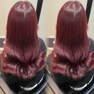 ロング カラー ブリーチなしカラー kana🐱のヘアスタイル