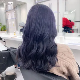 カラー 🤍ྀི透ける寒色 Cocoa🤍ྀིのヘアスタイル