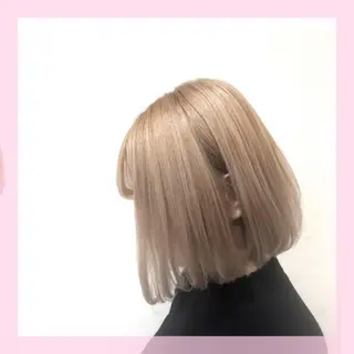 ショート カラー 🍒前川 🍒のヘアスタイル