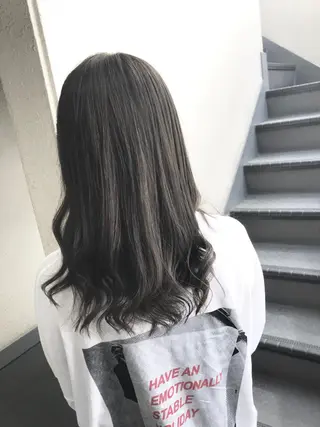 ミディアム カラー 💎髪質改善💎 デザイナーshinのヘアスタイル