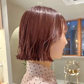 ショート カラー 安永 来未のヘアスタイル