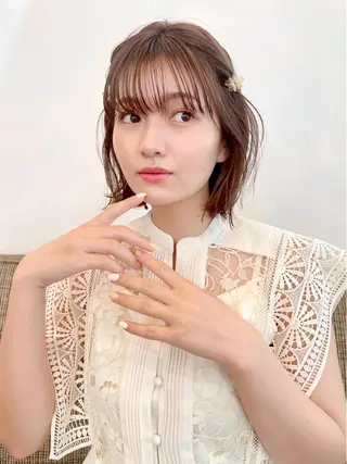 ショート カラー メンズ/パーマ /レディース髪質改善のヘアスタイル