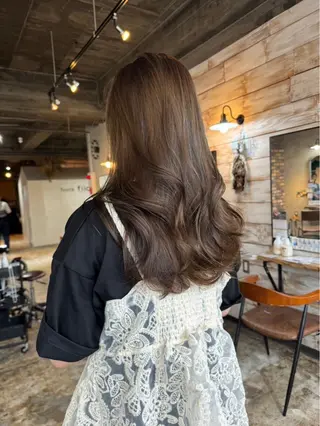ロング カラー 村下 美尋のヘアスタイル