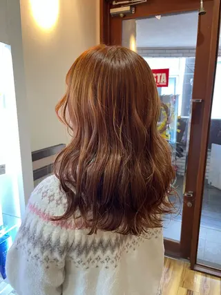 ロング カラー 🎀たな 🧸のヘアスタイル