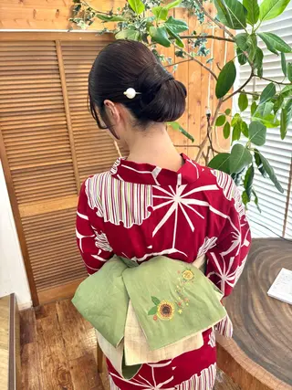 ロング ヘアアレンジ miku ヘアセット/着付けのヘアスタイル