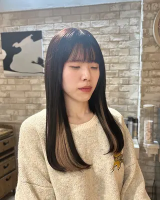 ロング Ogane Mikotoのヘアスタイル