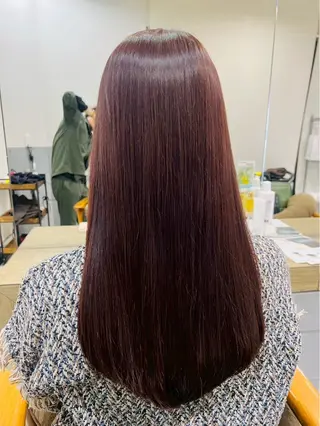 ロング 尾崎 虹美のヘアスタイル