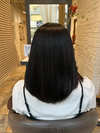 セミロング 下池 紗加のヘアスタイル